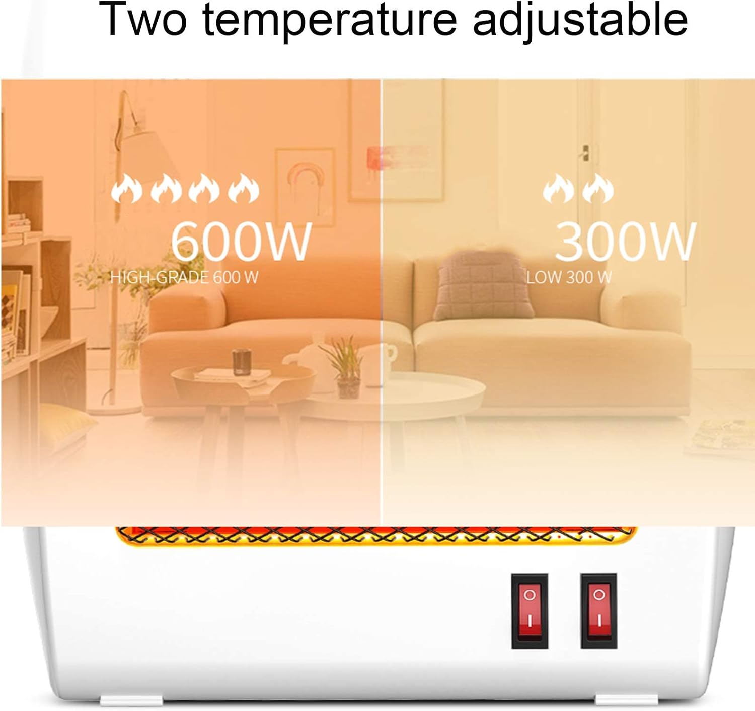 Infrared heater | Carbon Radiant Heater For Terrace | Outdoor Patio Heater For Balcony for Ice Fishing Backpacking Hiking Hunting Survival Emergency | Room heater