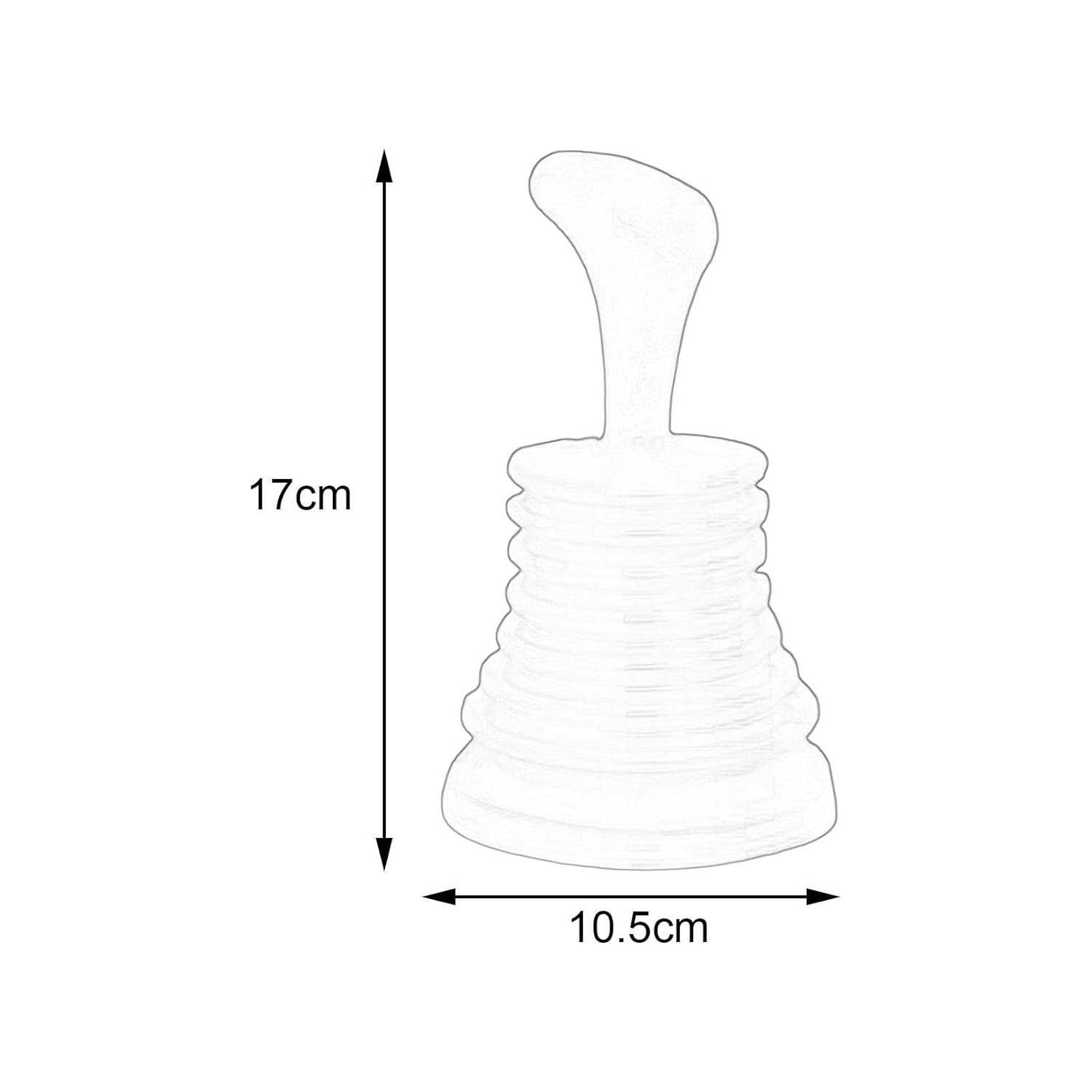 Mini Sink Plunger Universal Shower Pipe Drain Unblock for Drain Bathtub Sink, Rubber Wire Kitchen Sink Scrubber Bathroom Cleaning Tool