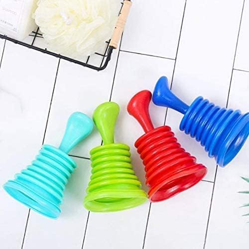 Mini Sink Plunger Universal Shower Pipe Drain Unblock for Drain Bathtub Sink, Rubber Wire Kitchen Sink Scrubber Bathroom Cleaning Tool