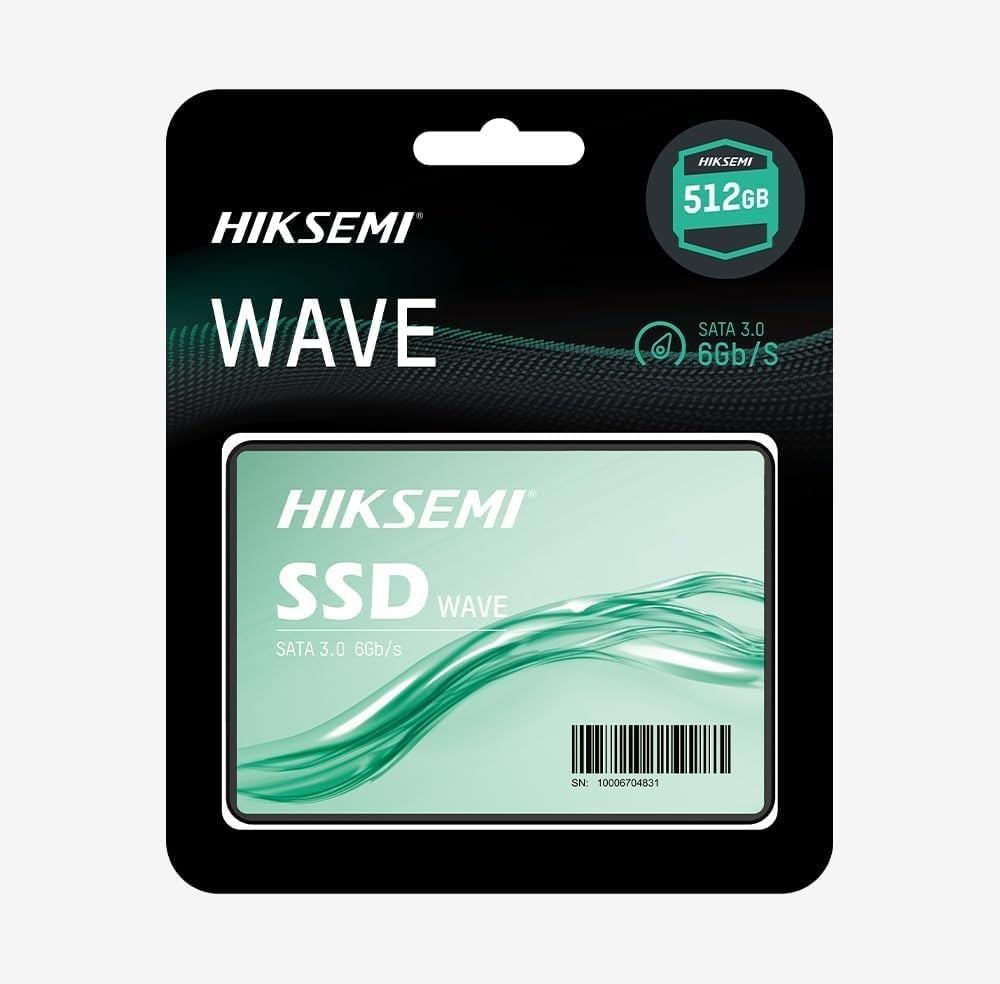Hikvision HIKSEMI - SSD Storage/SATA 6-2.5''/Wave (s) , HIKSEMI 3D NAND 2.5-inch SATA III SSD Internal Solid State Drive Up to 530MB/s speed