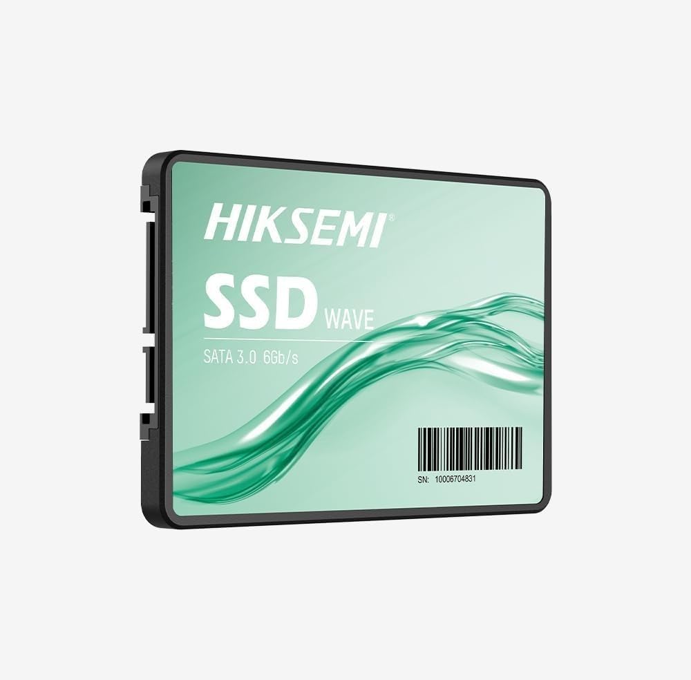 Hikvision HIKSEMI - SSD Storage/SATA 6-2.5''/Wave (s) , HIKSEMI 3D NAND 2.5-inch SATA III SSD Internal Solid State Drive Up to 530MB/s speed