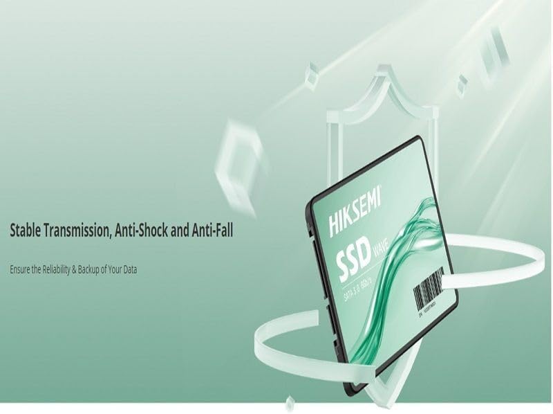 Hikvision HIKSEMI - SSD Storage/SATA 6-2.5''/Wave (s) , HIKSEMI 3D NAND 2.5-inch SATA III SSD Internal Solid State Drive Up to 530MB/s speed