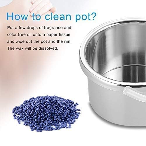 Professional Wax Heater | Wax Warmer | Hot Wax Heater with Temperature Control | Easy to use | Wax Machine For Women | Hair Removal Waxing Kit Women