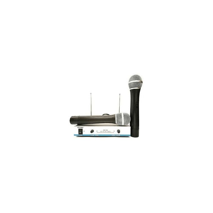 Max UHF Wireless Microphone System With Microphone Sponge Public Address System