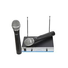 Max UHF Wireless Microphone System With Microphone Sponge Public Address System