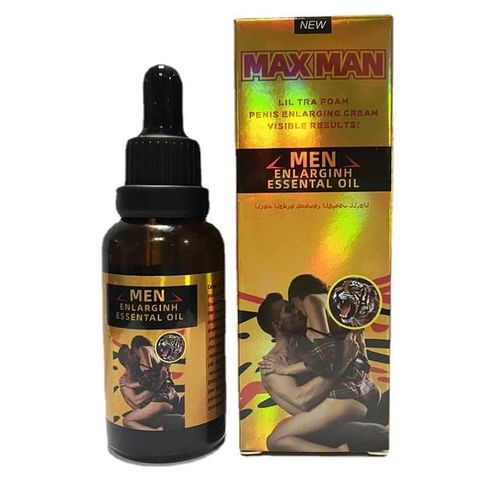 Non-Returnable
MAX MEN Gold Pure Essential Oil For Men's Penis