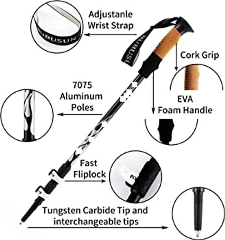 {OFFER!! OFFER!!} Hiking Pole Single/ Nordic walking stick