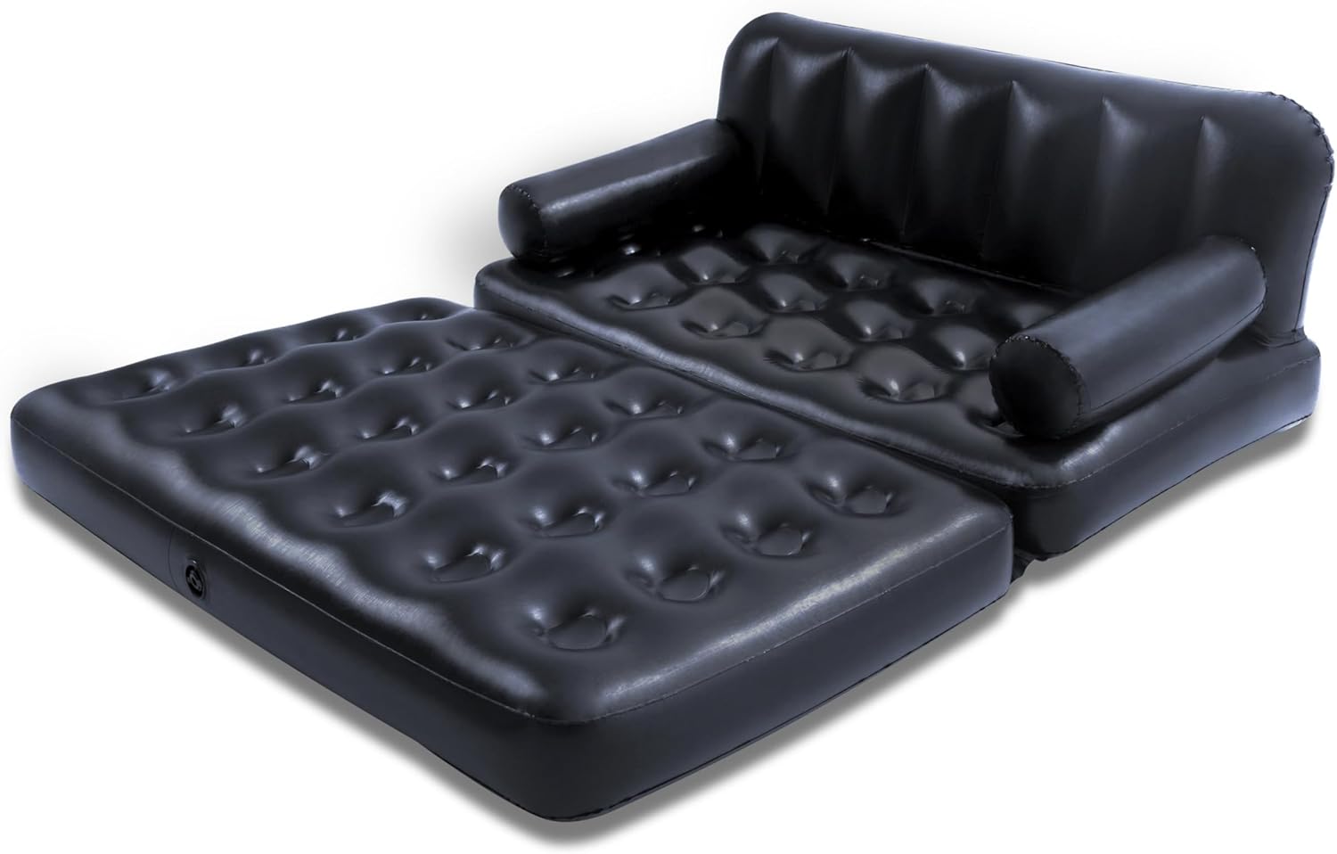 Bestway Inflatable Sofa Premium 5-in-1 Air Couch Double Sofa to Double Bed - Blow up Portable Sofa bed