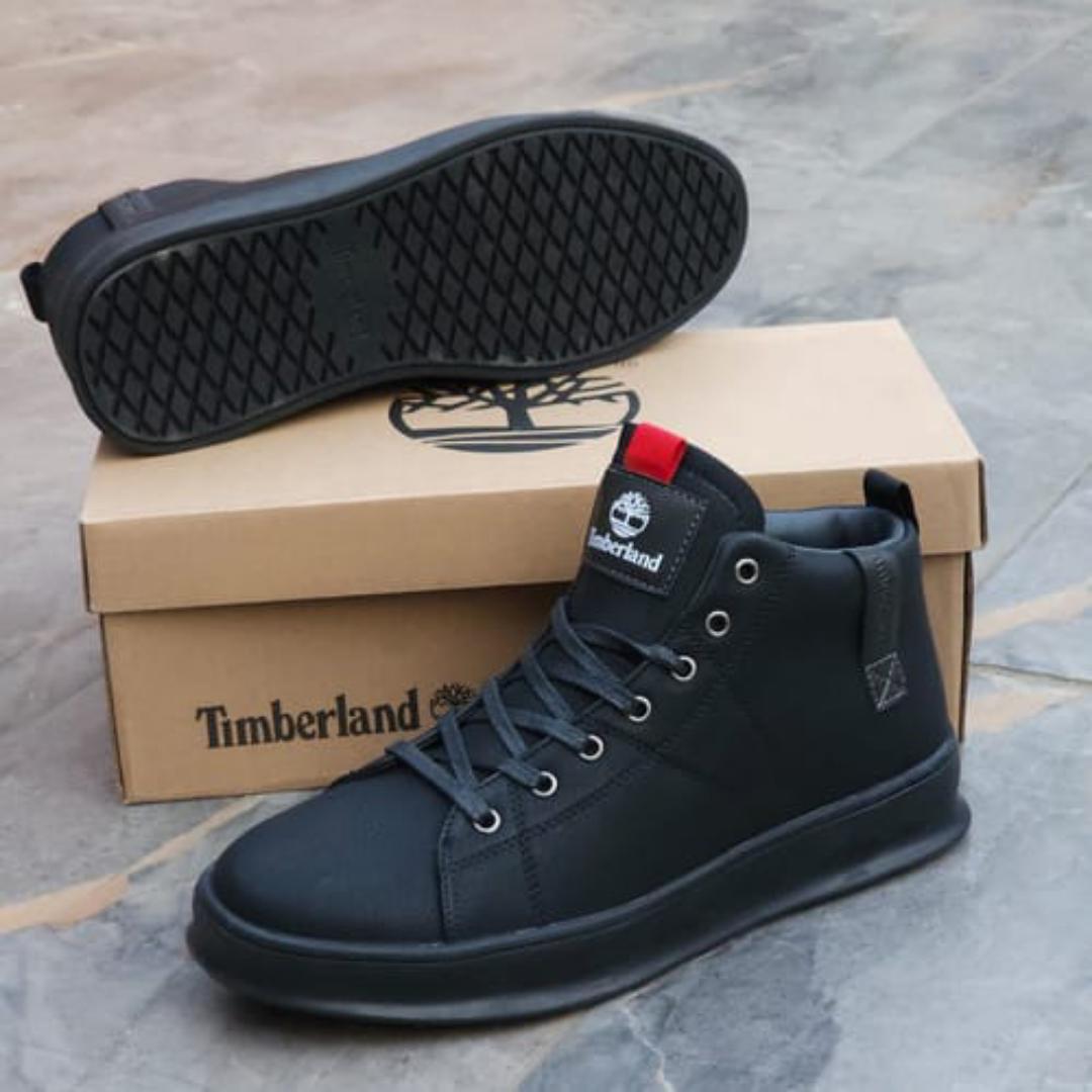 Ankle Casual Boots/ Timberland Black Casual Boots