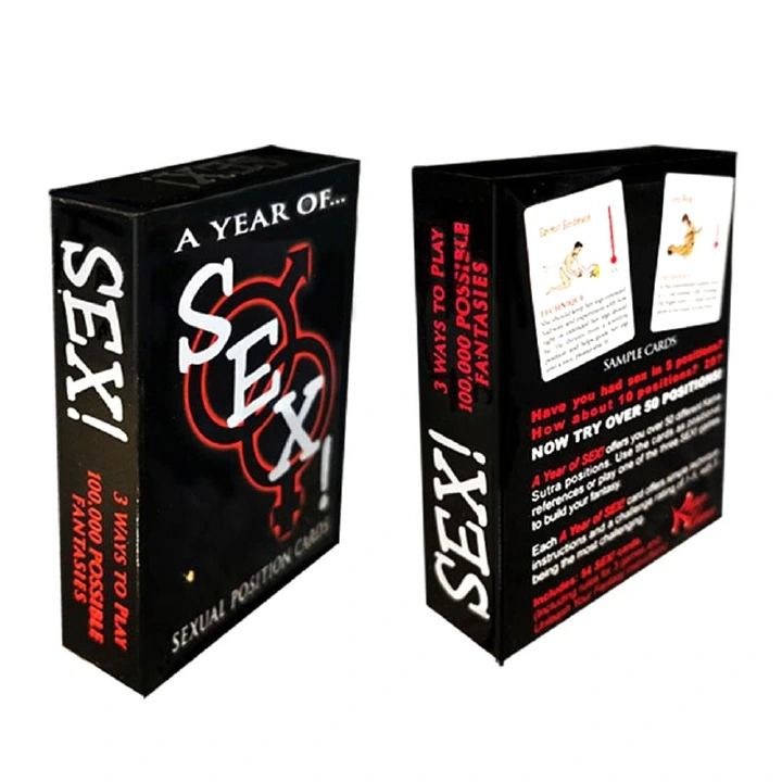 Adult Sexual Position Card Bedroom Battle Card Fantasies Possible Sexual Positions Playing A Year Of Sex for Adult Sexy Game Cards Sets For Couple Sex Toys Cards collectible          
Adult Card Game