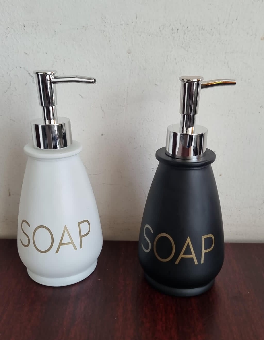 Ceramic glass 400ml single lotion soap dispenser with Finish Liquid Handwash Soap Dispenser with Pump for Bathroom | Handwash Dispenser for Kitchen | Bathroom Accessories                             .