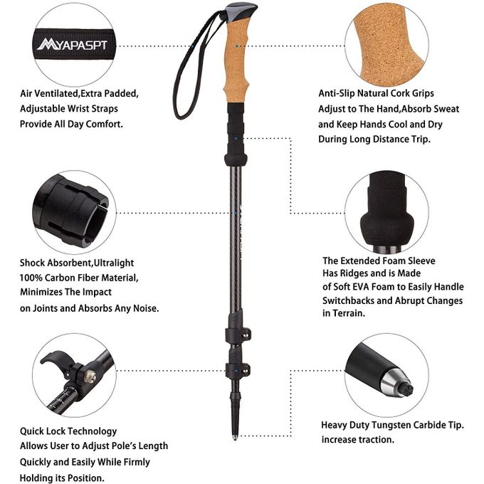 {OFFER !! OFFER !!} Shamborina Trekking Pole/Hiking Pole