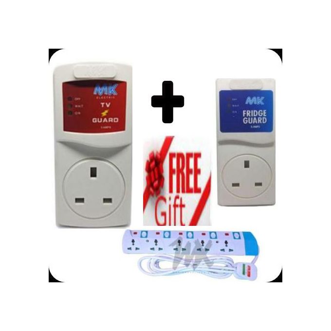MK TV AND FRIDGE GUARD +FREE 5 WAY Extension