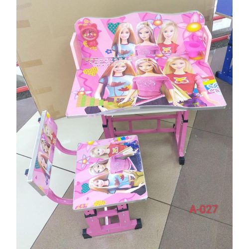 Adjustable Kids Study Table And Chair Children Desk