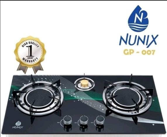 Nunix 3 Burner Infrared Gas Cooker 🔥
Make cooking faster and more efficient with the Nunix 3 Burner Infrared Gas Cooker—a modern kitchen appliance designed for powerful performance and low gas consum