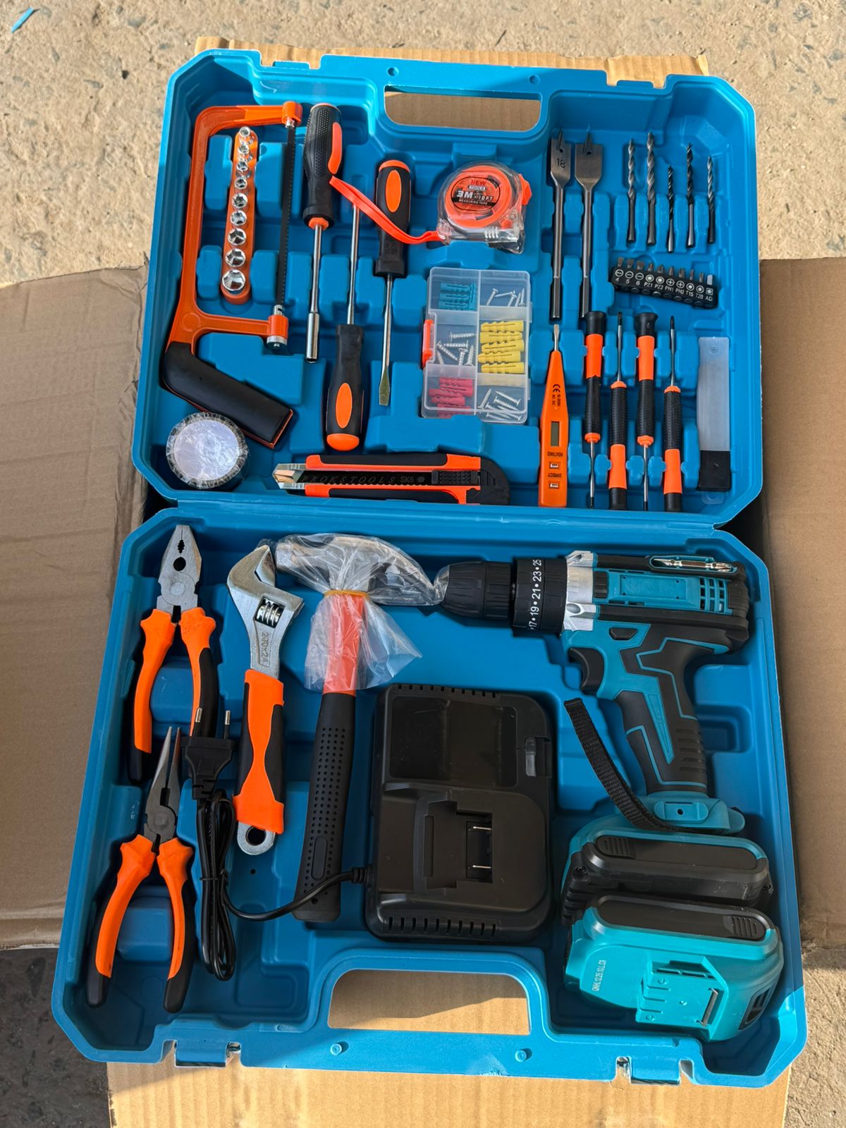 Cordless Drill – 36V
Get power, mobility, and precision with the 36V Cordless Drill — a heavy‑duty drilling and driving tool designed for both DIY enthusiasts and professionals. With powerful performa