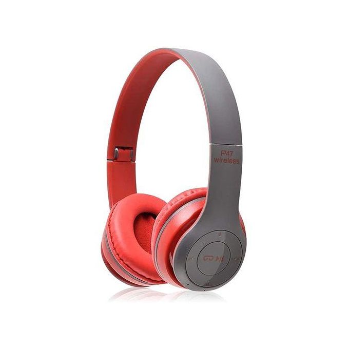 P47 Flash Lamp Cute Cat Ears Headphone Bluetooth5.0 Stereo With Support TF Card Wireless Kids Girl Earphone Birthday Gift