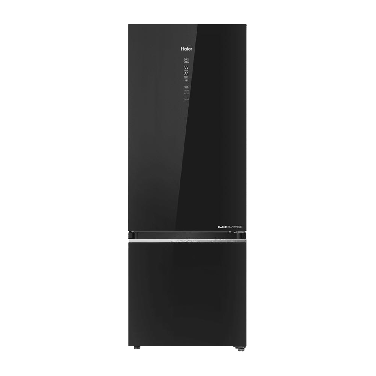 Haier 346L Fridge- No Frost Bottom Mount Freezer Triple Inverter HRB-3664PKG -  Black