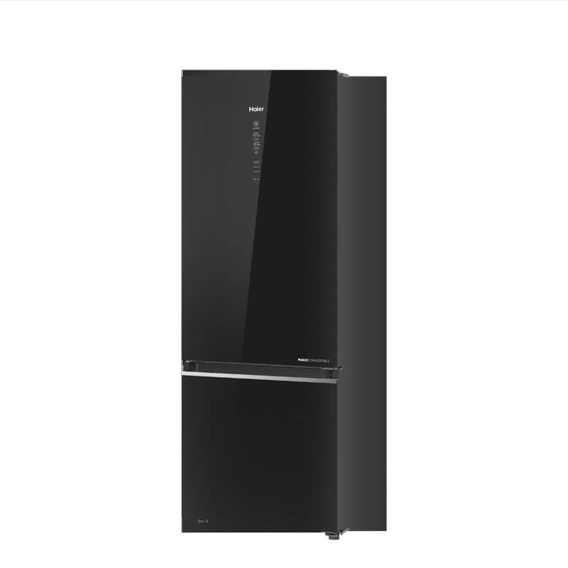 Haier 346L Fridge- No Frost Bottom Mount Freezer Triple Inverter HRB-3664PKG -  Black