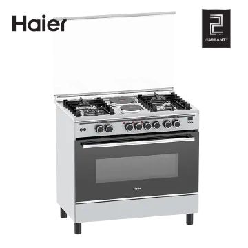 HCR6042EDS - 4Gas + 2Electric 90X60 Cooker with Electric Long Oven