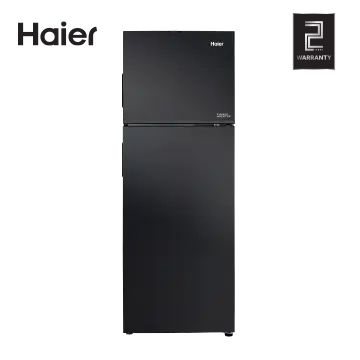 Haier 229L No Frost Top Mount Double Door Twin Inverter Fridge HRF-260FA(KE)  -Black