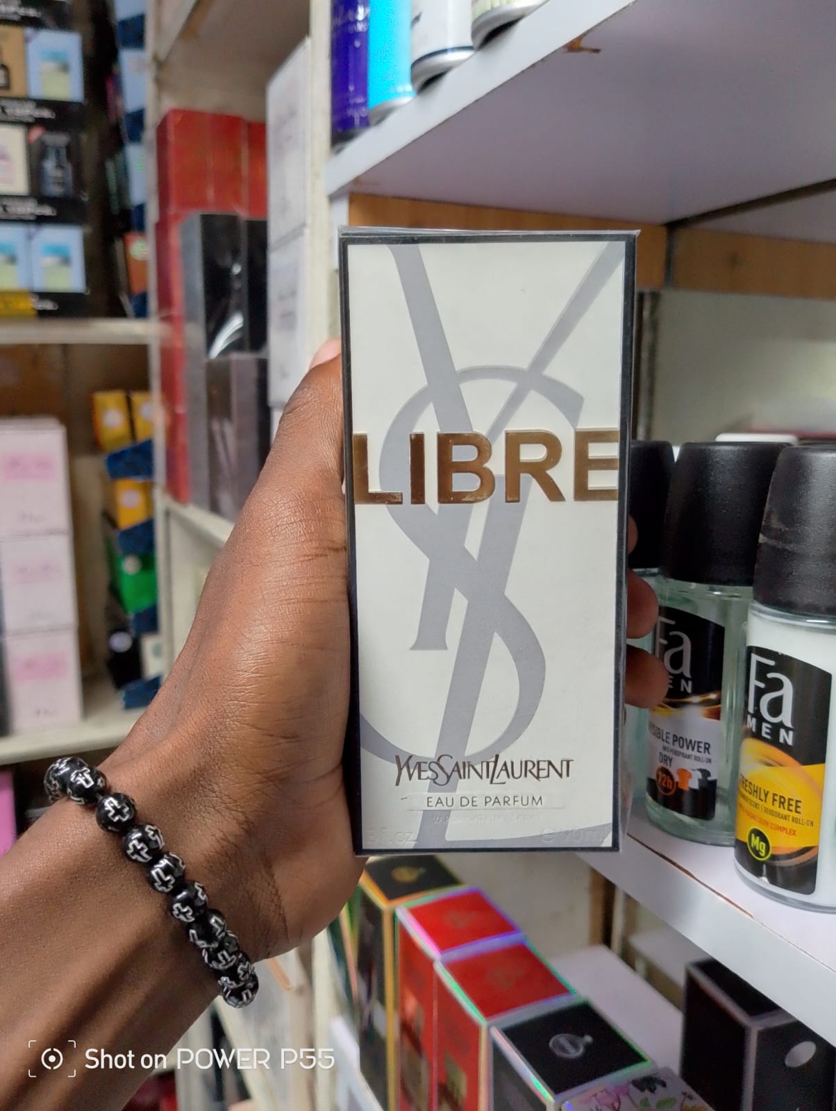 YSL Libre Eau de Parfum.
About the fragrance: YSL Libre is an amber fougere fragrance for women, created by perfumers Anne Flipo and Carlos Benaïm. 
Notes: The Eau de Parfum version features top notes