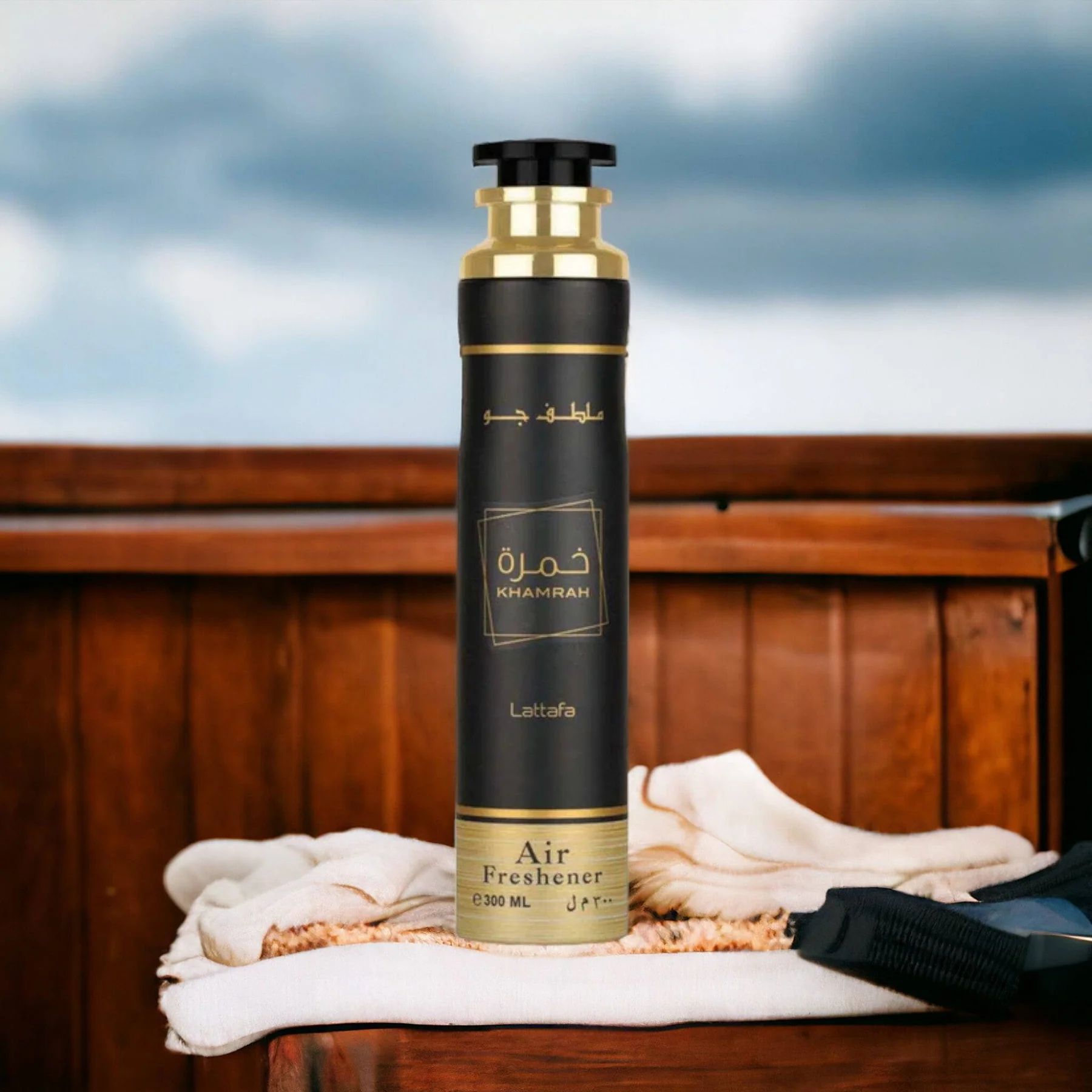 Khamrah Air Freshener 300mL By Lattafa Khamrah Air Freshener Perfumes Spray Home Oud Car Room Spray Arabian Fragrance