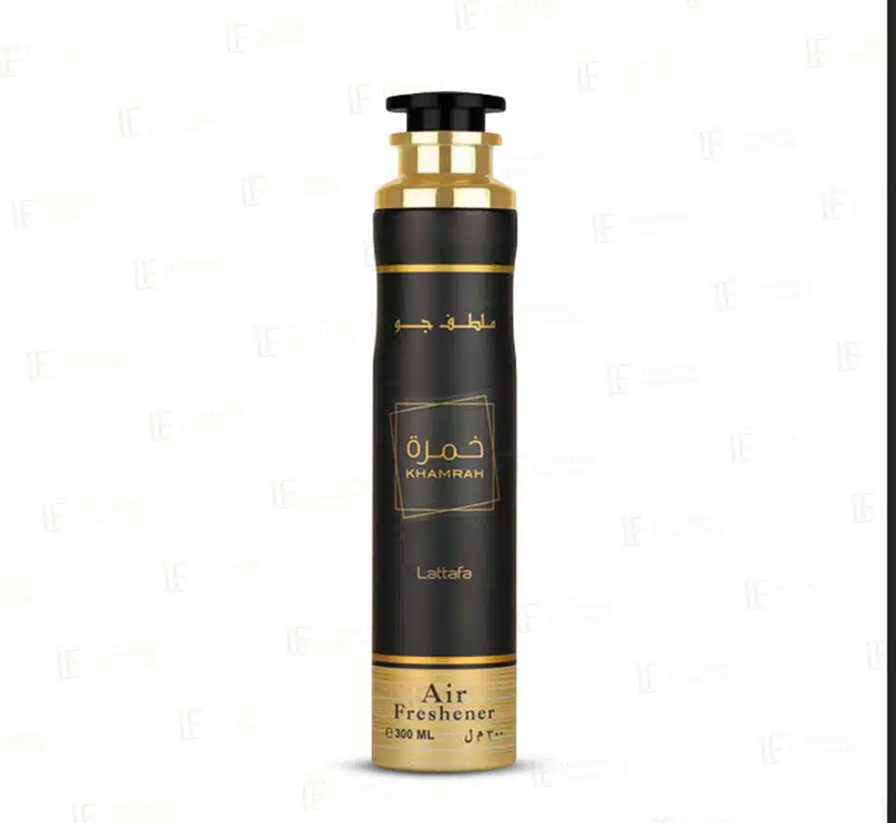 Khamrah Air Freshener 300mL By Lattafa Khamrah Air Freshener Perfumes Spray Home Oud Car Room Spray Arabian Fragrance