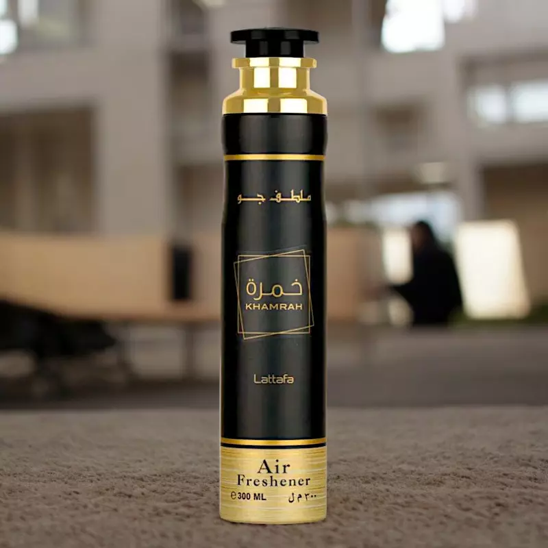 Khamrah Air Freshener 300mL By Lattafa Khamrah Air Freshener Perfumes Spray Home Oud Car Room Spray Arabian Fragrance