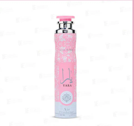 Yara air freshener by lattafa 300ml Lattafa Yara air freshener for Room spray bathroom Freshener car Freshener