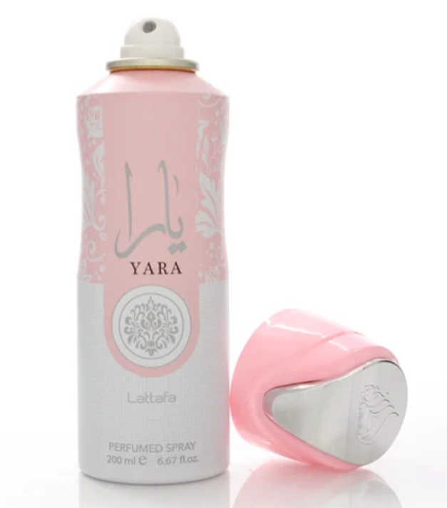 Lataffa Perfumed body sprays Yara/Mayar/Asad/Ajwad/Khamrah/Amethyst/Velvet oud/Sublime/Maahir gold/Maahir legacy/Ahlam/Oud mood/Luxe 200ml each