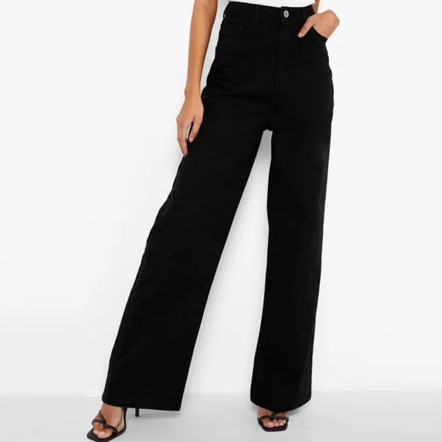 Classic fashionable multifunctional timeless high quality Women' wide leg mom jeans Work Casual Pants with Super Stretch Comfortable Skinny Legs for Work
