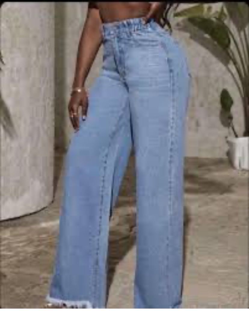Classic fashionable multifunctional timeless high quality Women' wide leg mom jeans Work Casual Pants with Super Stretch Comfortable Skinny Legs for Work