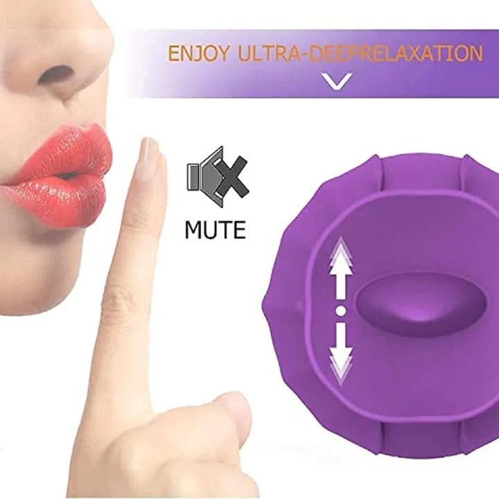 Rose Toy for Women, Upgraded Female Rose Flower Egg skipping Tongue lick Female masturbator Adult sex toys Adult gifts G-point stimulation vibratiofor Women, Toy with 10 Modes, Rechargeable Waterproof - image 6
