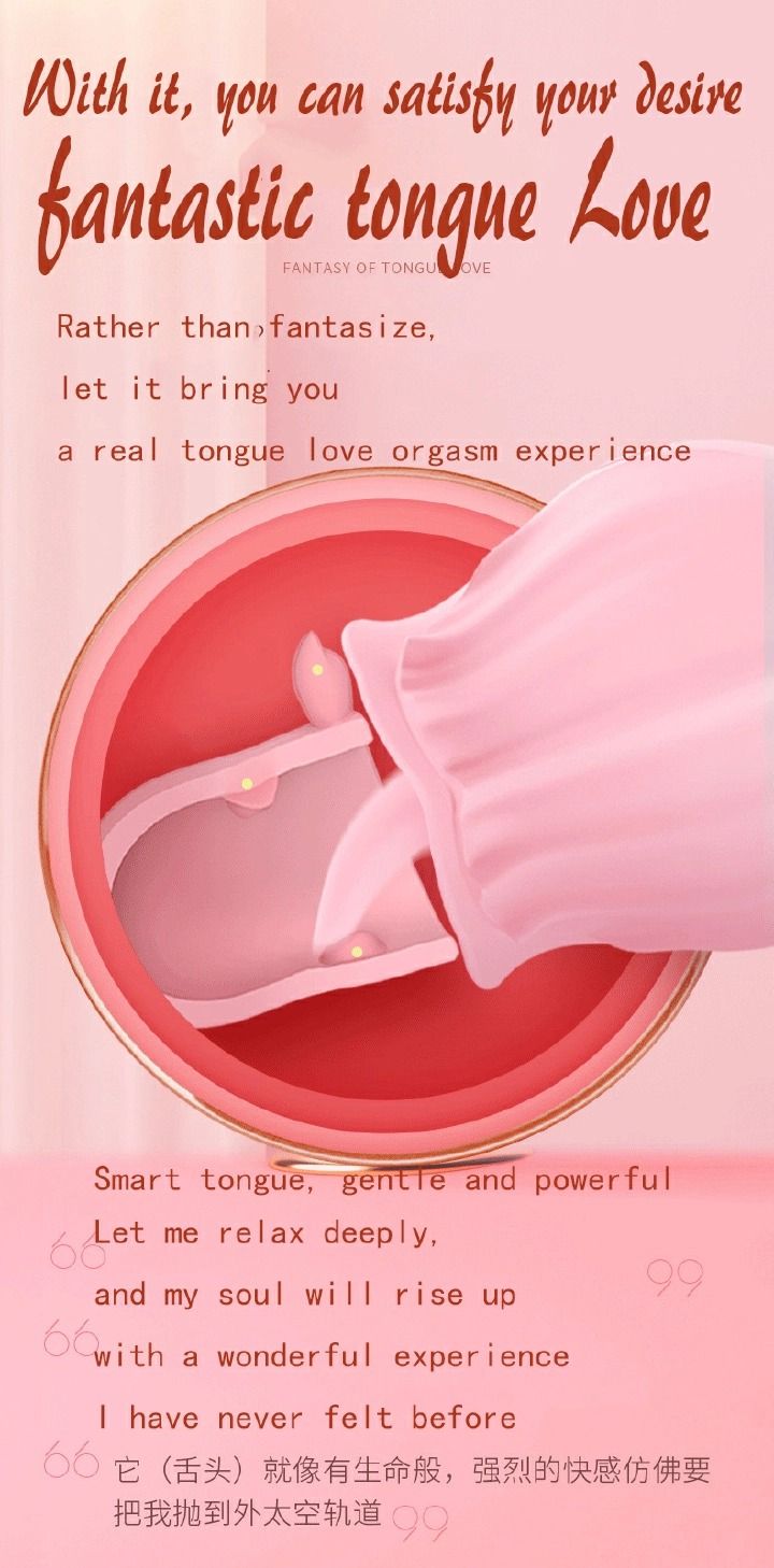 Rose Toy for Women, Upgraded Female Rose Flower Egg skipping Tongue lick Female masturbator Adult sex toys Adult gifts G-point stimulation vibratiofor Women, Toy with 10 Modes, Rechargeable Waterproof - image 4