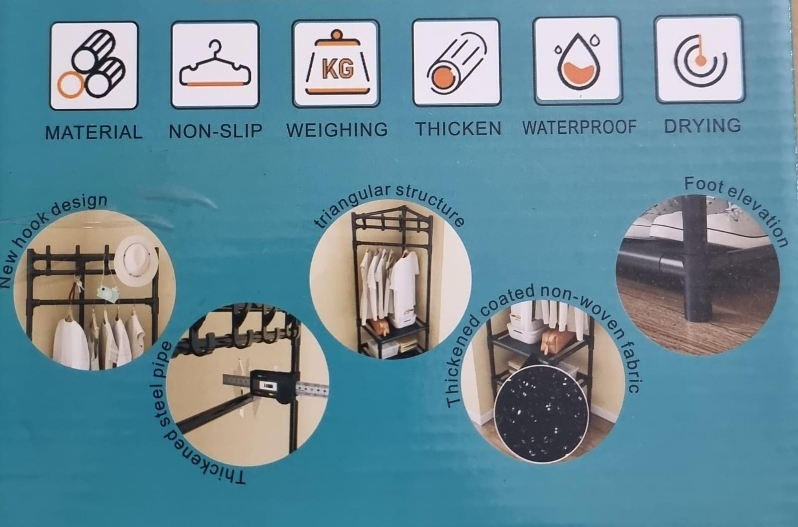 3 layer coat rack + storage.Exquisite Clothes Rail Rack Corner Hall Tree Entryway Coat Rack with 2/3 Shelves Freestanding Clothes Rack Shoes Shelf Organizer for Home Office Bedroom/Svart/3 Shelves   .