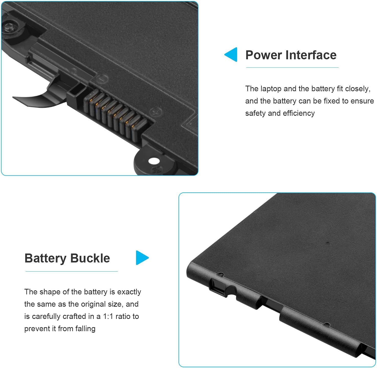 HP EliteBook 820 G4 lAPTOP Replacement Battery SN03XL ST03XL Replacement Battery for HP EliteBook 820 G3 Series, HP EliteBook 820 G4 Series, HP EliteBook 725 G3 Series, HP EliteBook 725 G4 Series