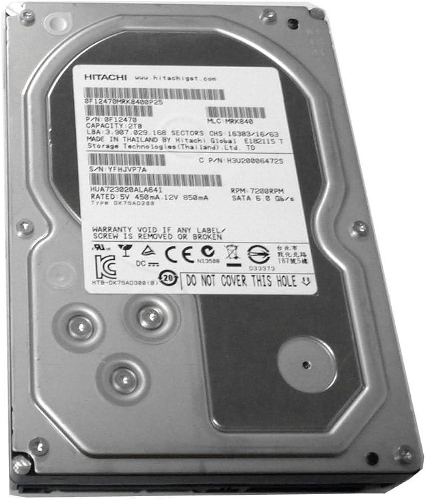 2TB desktop internal hard drive