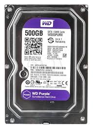 WD Purple 500GB Surveillance Hard Drive