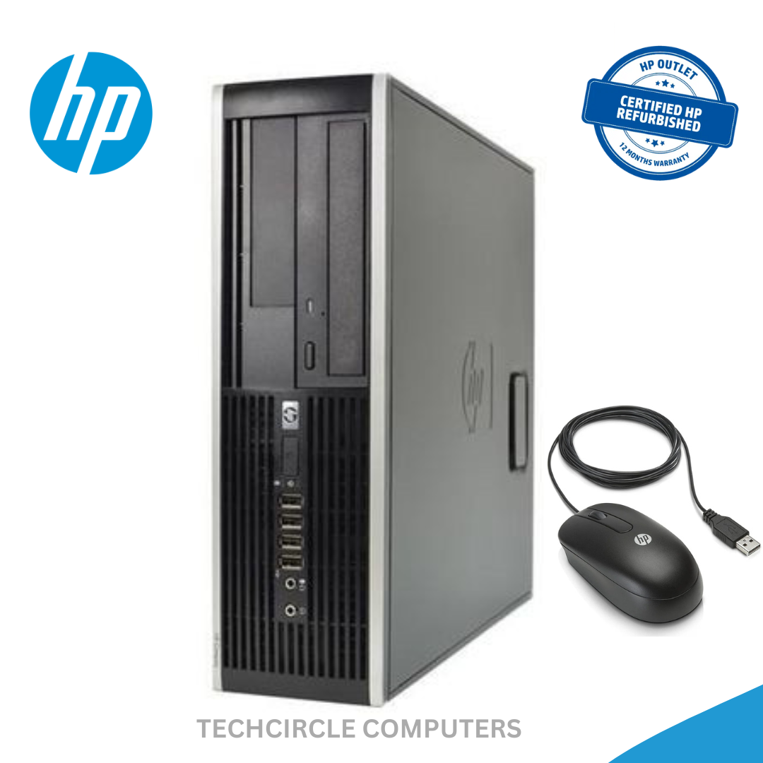 [FREE MOUSE ] HP SFF Desktop 6000 - Intel Core 2 Duo - 4GB RAM 500GB HDD Storage - Win 10 Pro - Refurbished Cheap Original School Business Cyber Computer Desktop
