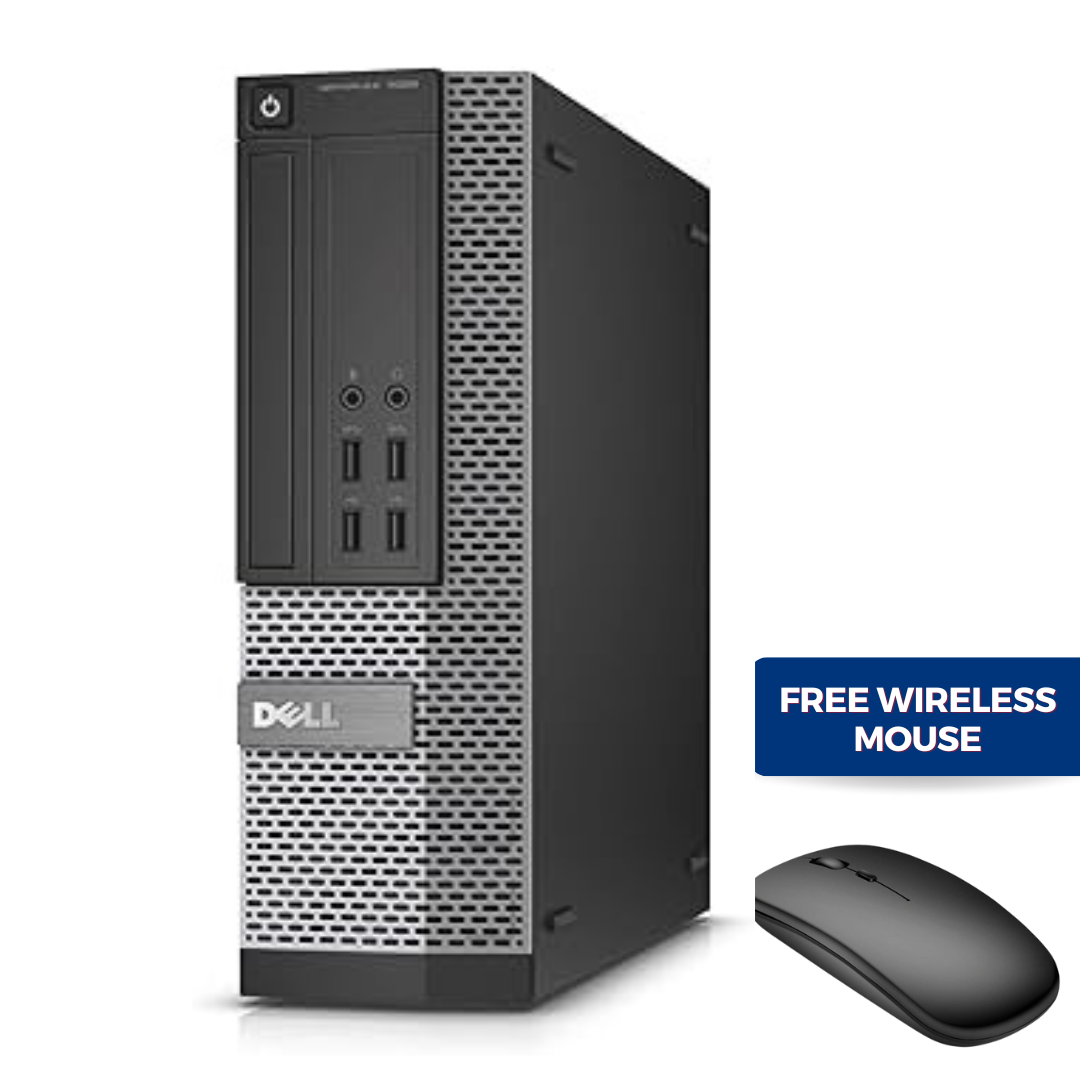DELL Refurbished Optiplex 7020 4th Gen Desktop CPU - Core I5 3.2GHz 4GB RAM 500GB Windows 10
