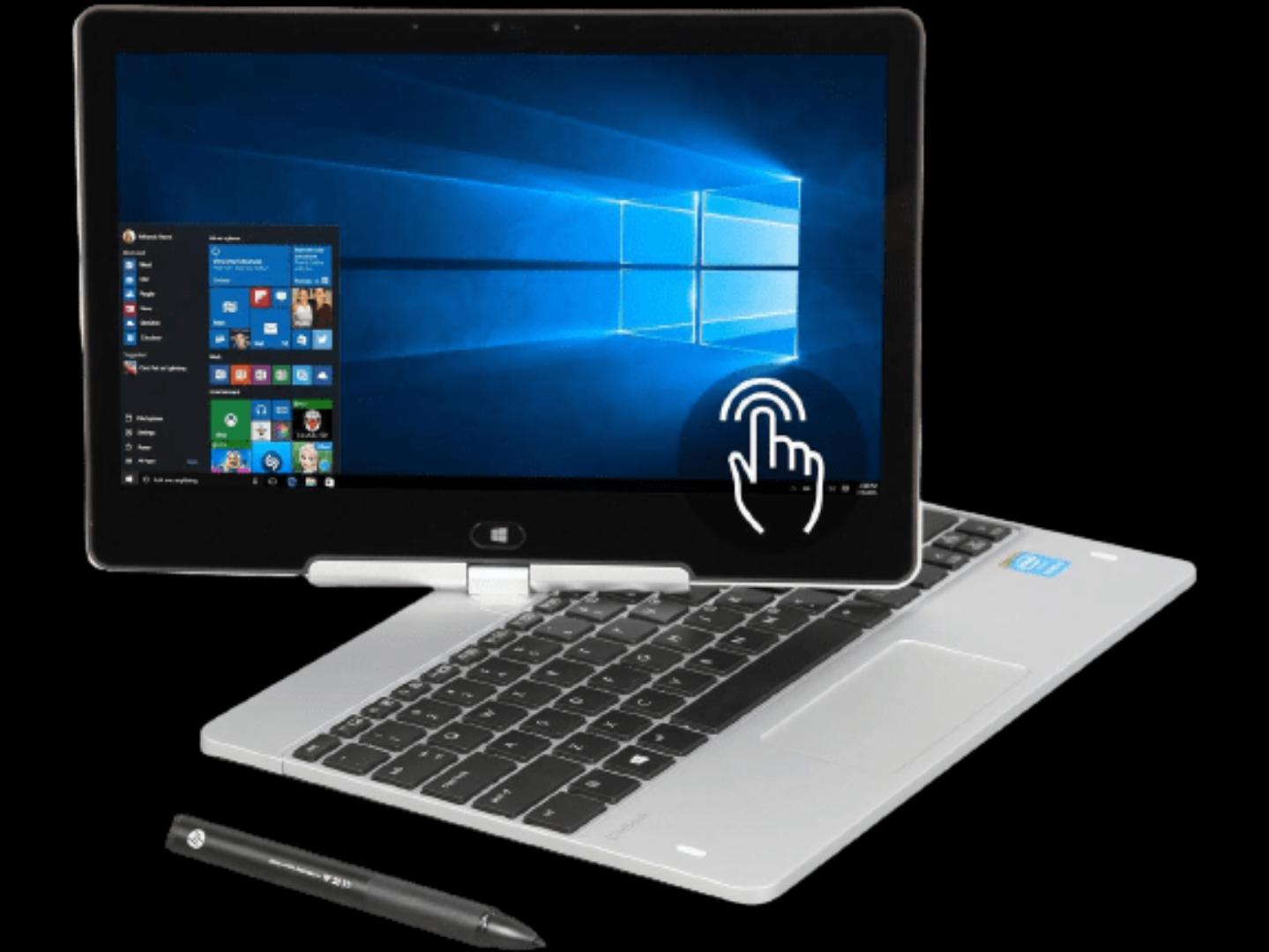 HP EliteBook Revolve 810 G3 11.6″ HD Touchscreen Laptop Computer, Intel Core i5-5200U up to 2.20GHz, 8GB RAM, 256GB SSD, USB 3.0, WLAN 802.11ac, Windows 10 Professional