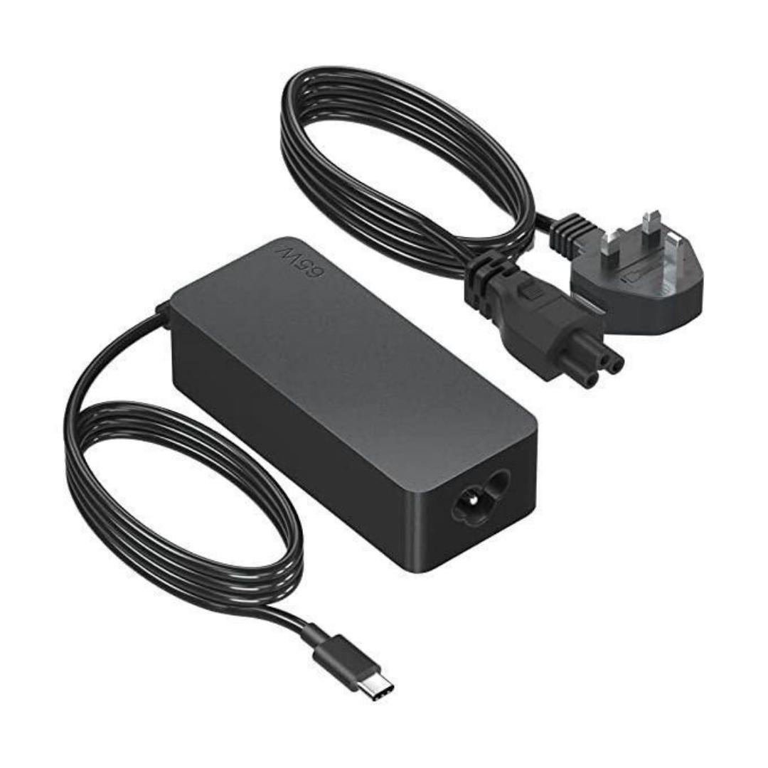 Lenovo 20V 3.25A 65W Type-C USB-C Laptop Charger for ThinkPad T480 T490 T490S T480S E580 E480 R480 X1 X390 X395 X280 X395 ADLX65YDC2A