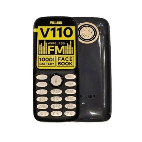 VILLAON V110, 1.77", 1000mAh (Dual SIM) - Black