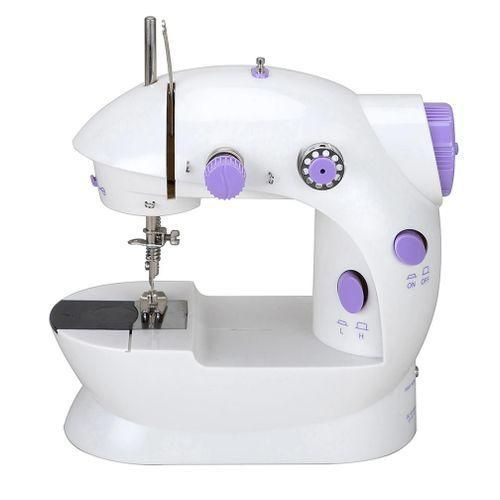 🔥ON STOCK🤮Besundy Household Sewing Machine Portable Electric Sewing Machines With Foot Pedal🎀Multipurpose: Handheld sewing machine can be used for DIY handbags, clothes, curtains, sheets, tableclot