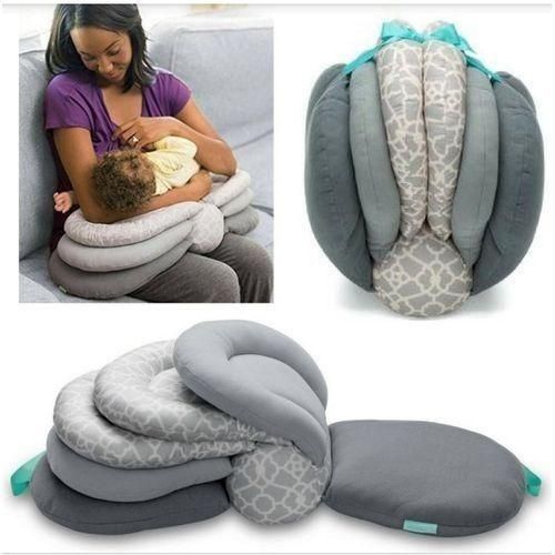 🥰RESTOCKED🦋Nursing Pillow Adjustable For Perfect Latch - Gray🧶Elevate your little one to breast height for improved latching.
The pillow supports upright nursing .
Supports upright nursing position