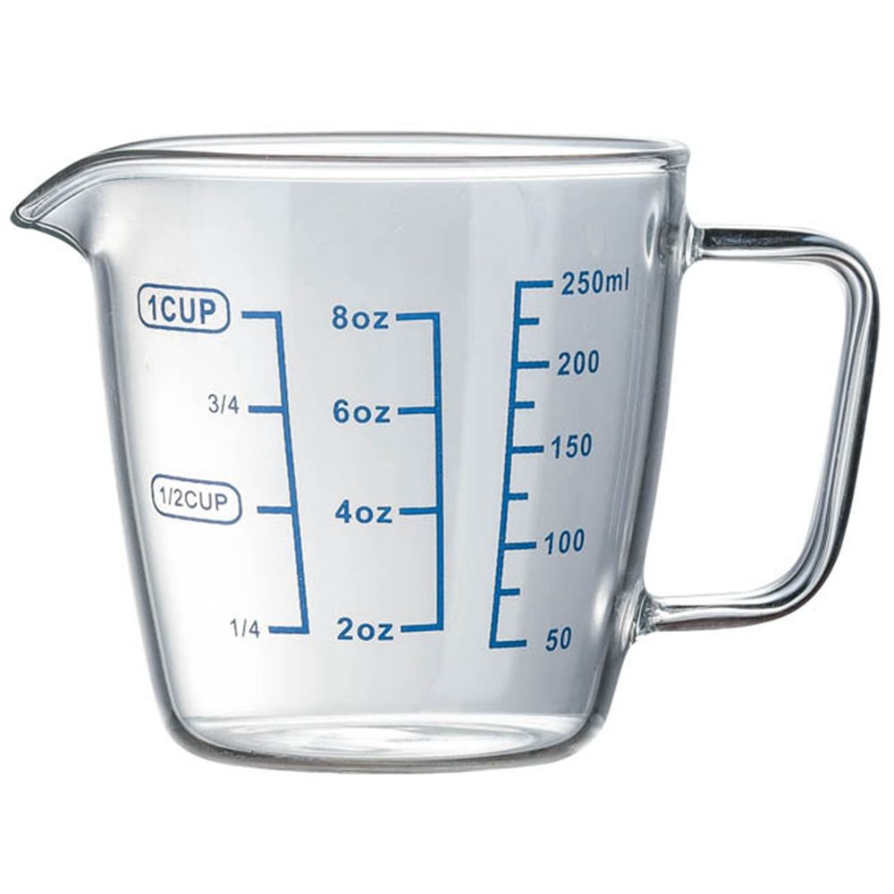 High Borosilicate Measuring Glass Cup Liquid Scale Measurement With Scale Microwave Oven Available Kitchen Baking Accessories