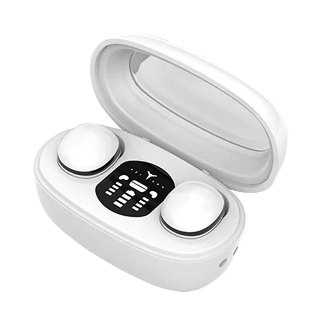 Mini Invisible Headphones TWS Bluetooth Earphones Wireless Headsets Sports HiFi Stereo Noise Reduction Earbuds For iPhone Andoird