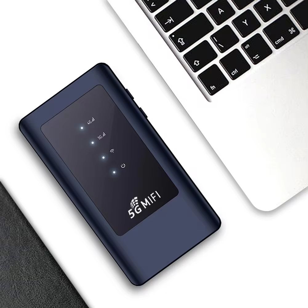 5G Mobile WIFI Router 433Mbps WiFi5 Wireless Router 4400mA Portable Pocket 5G MiFi Modem Mobile Wifi Hotspot W/ Sim Card Slot