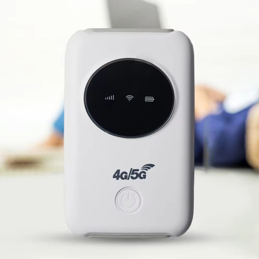 Portable 4G Wireless Router 3200mAh Mobile Broadband Pocket Hotspot 150Mbps Wide Coverage with SIM Card Slot 10 WiFi Users